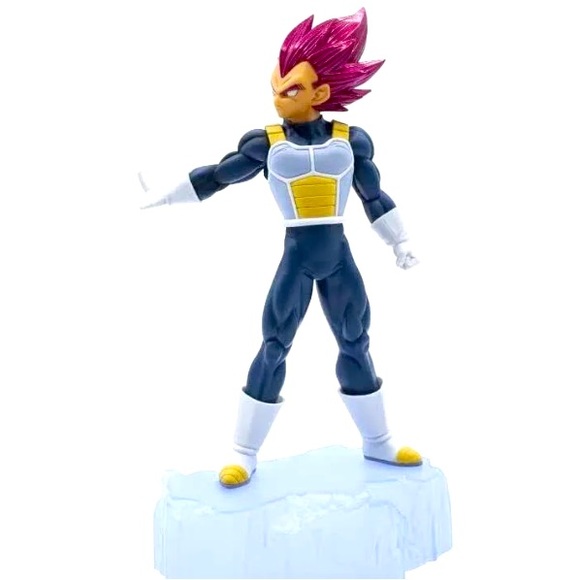 Banpresto Dragon Ball Z Dokkan Battle Collab Action Figure 2022 Vol. 2 Vegeta - Picture 8 of 9